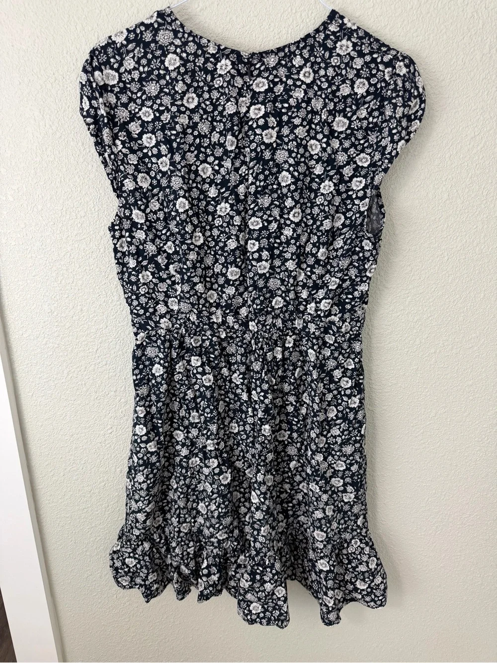 J. Crew Mercantile Faux Wrap Floral Dress Women’s Sz 14T - Picture 8 of 9